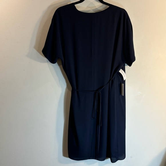 BABATON Sz L Wallace True Wrap Dress in  Pure Indigo Lined NEW WITH TAG Aritzia - Picture 8 of 11